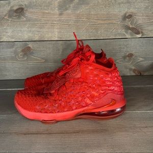 lebrons all red